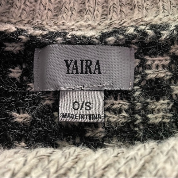 Yaira Pullover Poncho Sweater Cape Size O/S - Picture 8 of 8